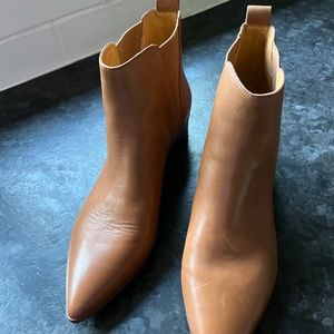 J.Crew Leather Ankle Boots